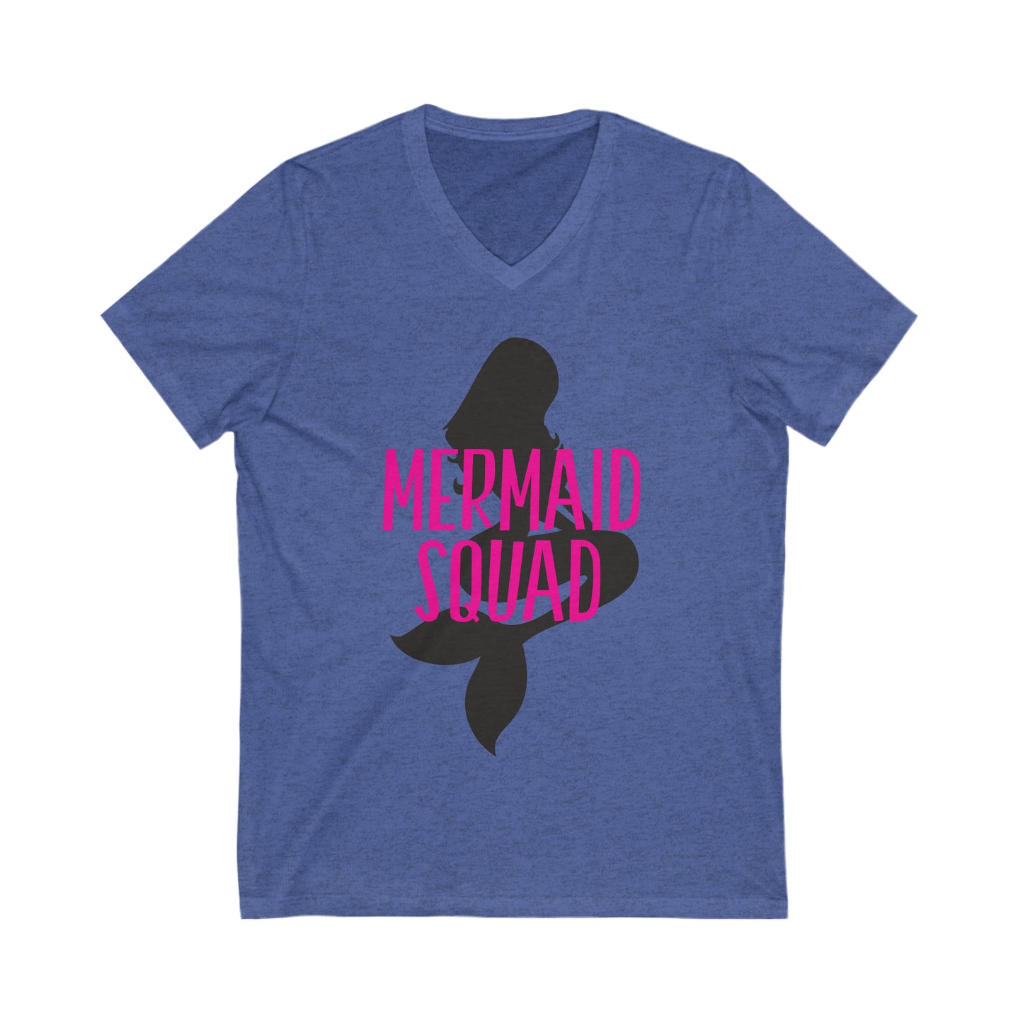 Mermaid Squad Short Sleeve V-Neck Tee