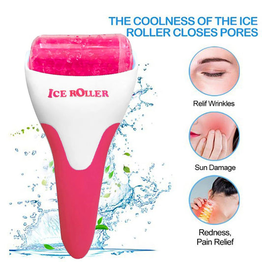 Multi-Purpose Ice Roller: Face, Eye, and Pain Relief Skincare Tool