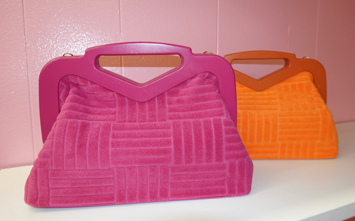 Terry Cloth Handbag